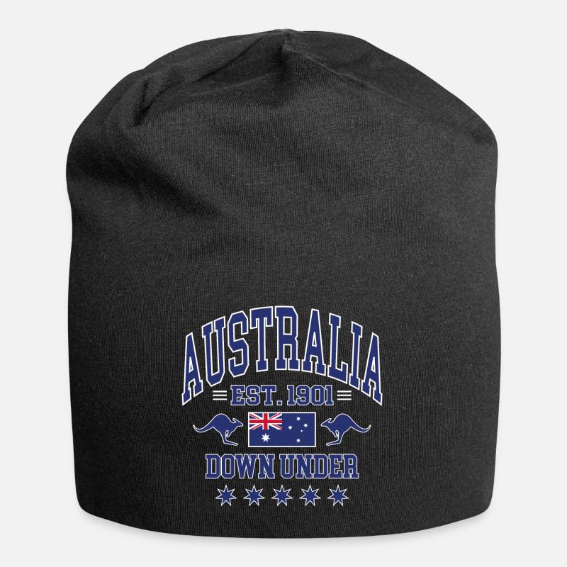 Australia - Jersey Beanie - black