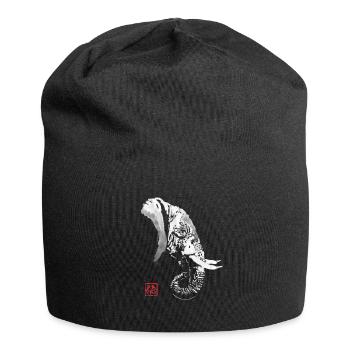 elephant black - Bonnet en jersey - noir - Devant