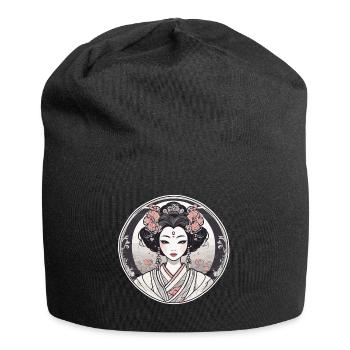Geisha - Bonnet en jersey - noir - Devant