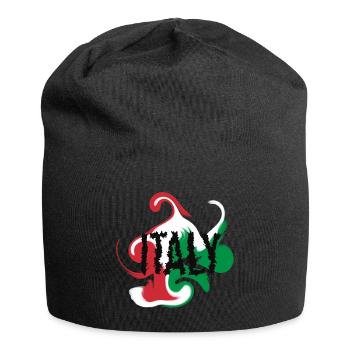 Italie - Bonnet en jersey - noir - Devant