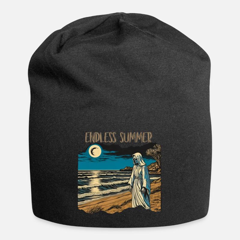 Endless Summer - Jersey Beanie - black