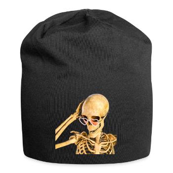 Qui suis-je encore ? - Bonnet en jersey - noir - Devant
