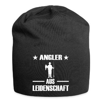 Angeln - Jersey-Beanie - Schwarz - Vorne