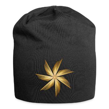 Belle étoile brillante pour Noël - Bonnet en jersey - noir - Devant