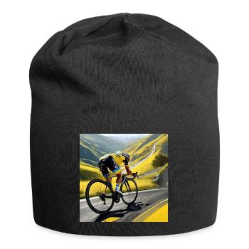 La montée d'or : courses de rêves en montagne - Bonnet en jersey - noir - Devant
