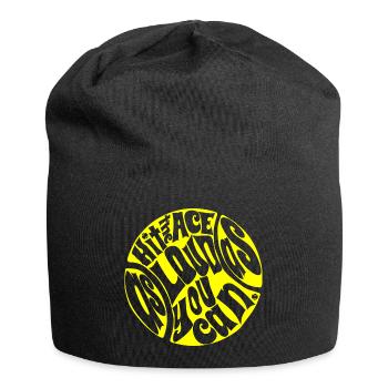 Hit the Ace as loud as you can Tennis ball Design - Jersey-Beanie - Schwarz - Vorne