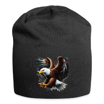 Eagle - Jersey Beanie - black - Front