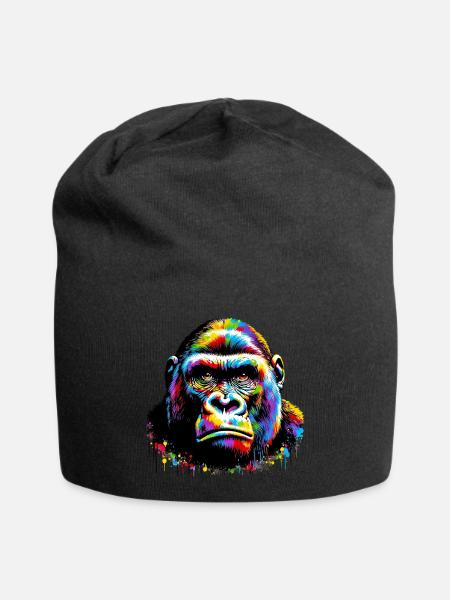 Gorilla - Jersey Beanie - black
