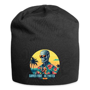 Summer Mode Activated - Jersey Beanie - black - Front