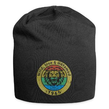 60e anniversaire Sauvage, libre et indompté depuis 08/1964 - Bonnet en jersey - noir - Devant