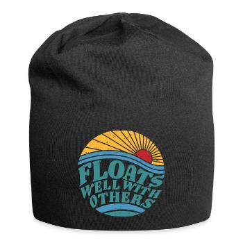 Summer River Floats Well With Others Float Trip - Jersey Beanie - black - Front