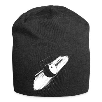 Boule de bowling - Bonnet en jersey - charbon - Devant