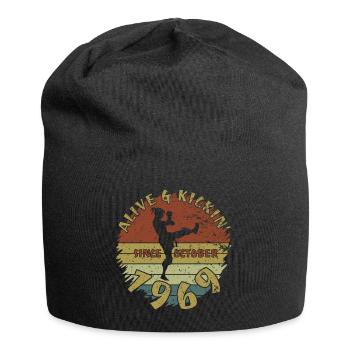 55. Geburtstag Alive and kickin since 10/1969 - Jersey Beanie - black - Front