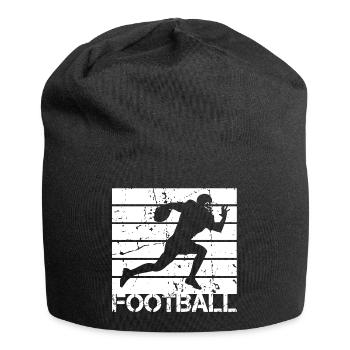 Football player - Jersey Beanie - black - Front