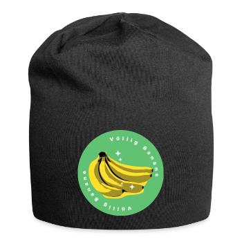 GDR Ostalgie | completely banana - Jersey Beanie - black - Front