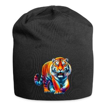 Tigre - Bonnet en jersey - noir - Devant