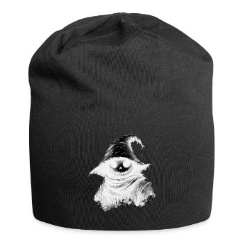 Halloween entité démoniaque - Bonnet en jersey - noir - Devant