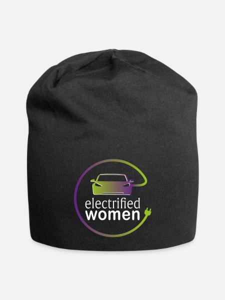 electrified women - Jersey-Beanie - Schwarz
