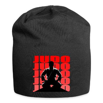 Judo - Bonnet en jersey - noir - Devant
