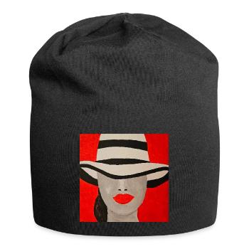 Stolz 2019 - Jersey-Beanie - Schwarz - Vorne
