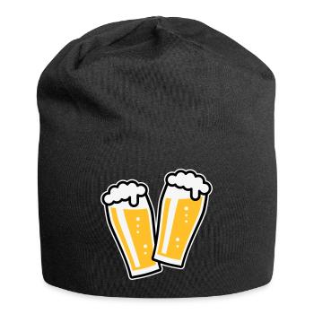 XDoppelter Willie (3) - Jersey-Beanie - Schwarz - Vorne