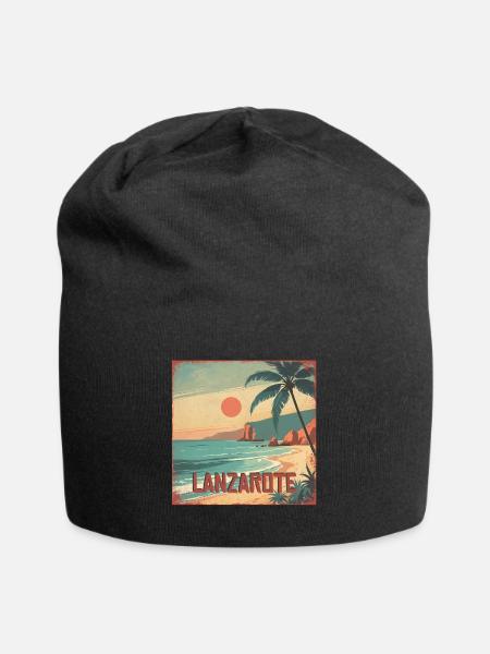 Lanzarote - Jersey-Beanie - Schwarz