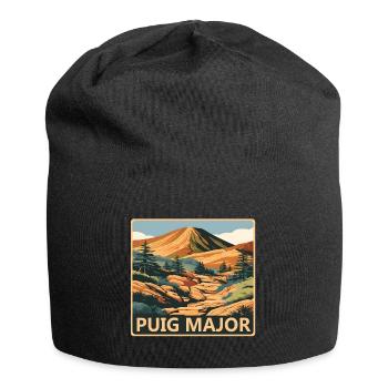 Puig Major, Mallorca - Jersey Beanie - black - Front