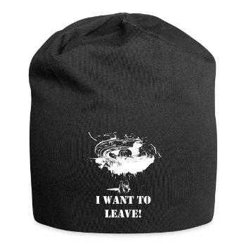 Take Me Away - Jersey Beanie - black - Front