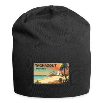 Taghazout - Bonnet en jersey - noir - Devant