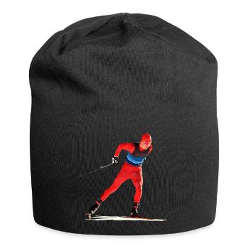 Ski de fond - Bonnet en jersey - noir - Devant