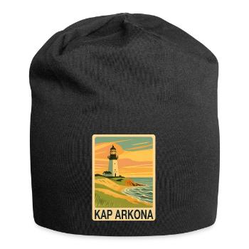 Kap Arkona - Jersey-Beanie - Schwarz - Vorne