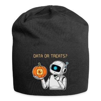 Data or Treats ? - Jersey Beanie - black - Front