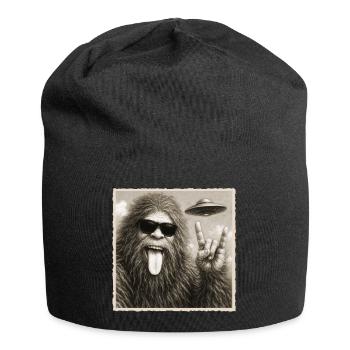 Rock, Rocker, Musique Rock, Main Rock, OVNI Bigfoot - Bonnet en jersey - noir - Devant