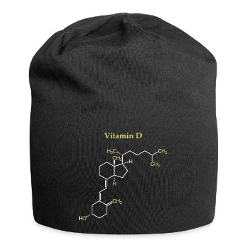 Structure Vitamine D - Bonnet en jersey - noir - Devant