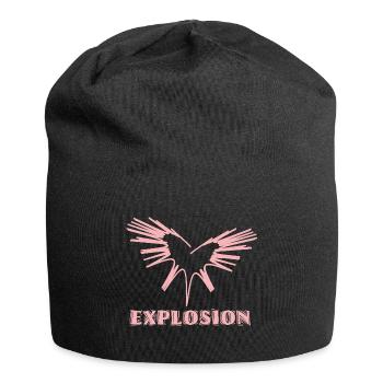 Love Explosion - Jersey Beanie - black - Front