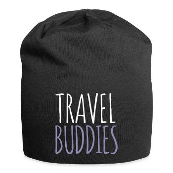 Compagnon de voyage - Bonnet en jersey - noir - Devant