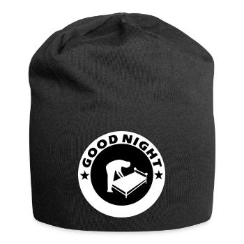 Bonne nuit Bonne nuit - Bonnet en jersey - noir - Devant