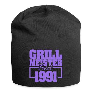 Grillbesteck 1991 - Jersey-Beanie - Schwarz - Vorne