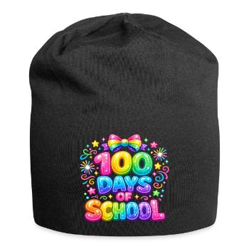 100 Jours d'École Arc-en-Ciel Magique - Bonnet en jersey - noir - Devant