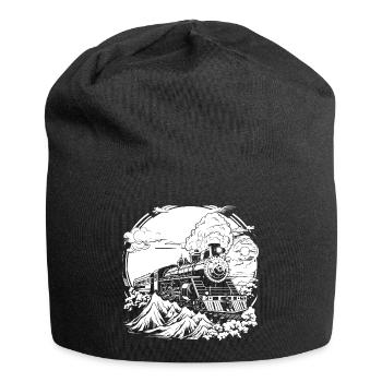 Chemin de fer - Bonnet en jersey - noir - Devant