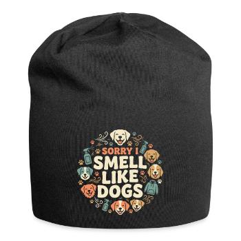 Kennel technician, kennel assistant, animal care - Jersey Beanie - black - Front