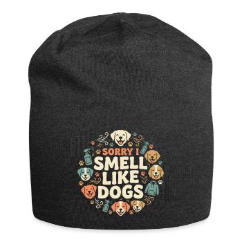 Technicien en chenil, assistant en chenil, soins aux animaux - Bonnet en jersey - charbon - Devant