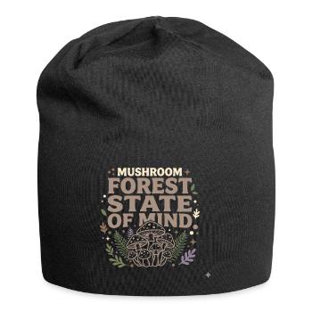 Don de Fée Forêt de Fées Champignons du Fairycore - Bonnet en jersey - noir - Devant