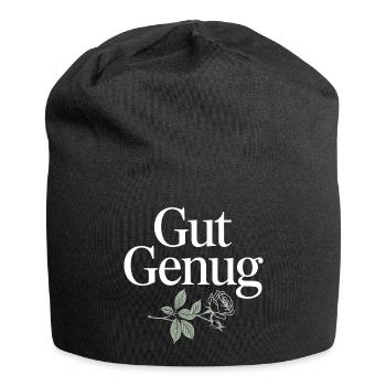 Gut Genug Selbstliebe Ich Bin Gut Genug Selbstwert - Jersey-Beanie - Schwarz - Vorne