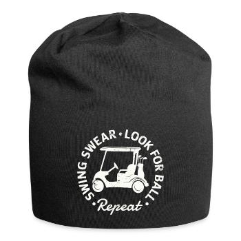 Swing Swear - Look For Ball - Repeat  - Jersey-Beanie - Schwarz - Vorne