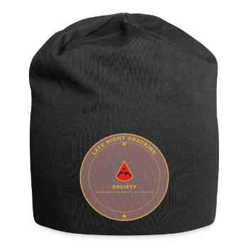 Midnight Snack Society Pink - Jersey Beanie - black - Front