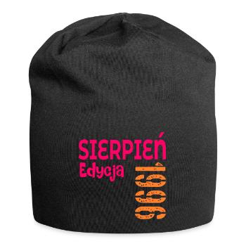 30th birthday August 1986 - Jersey Beanie - black - Front