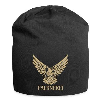 Falconry Falcon Eagle Falconer Falconer - Jersey Beanie - black - Front