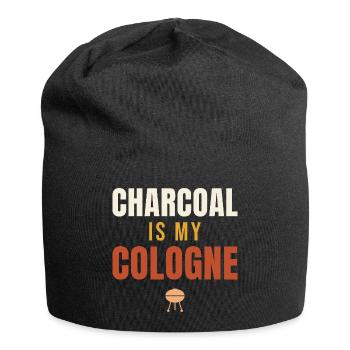 Charcoal Is My Cologne BBQ - Jersey Beanie - black - Front