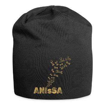 Anissa as sailing - Jersey Beanie - black - Front